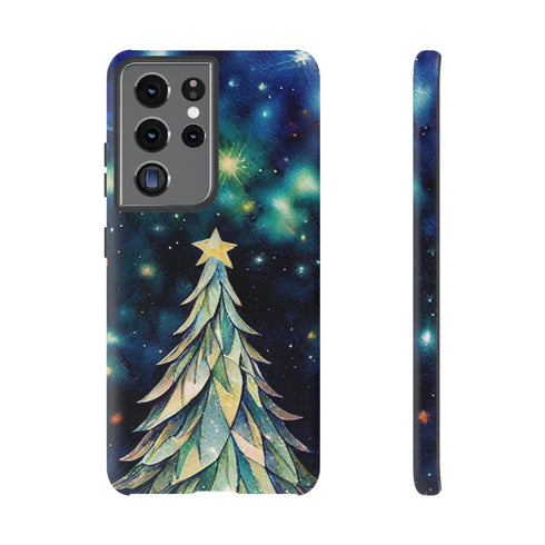 Christmas Tree On a Sky Full of Stars - Impact Resistant Phone Case Samsung Galaxy S21 Ultra Matte